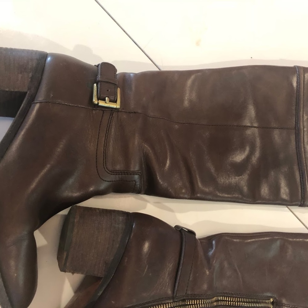 Coach Tall brown Boots - Picture 2 of 8
